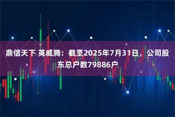 鼎信天下 英威腾：截至2025年7月31日，公司股东总户数79886户